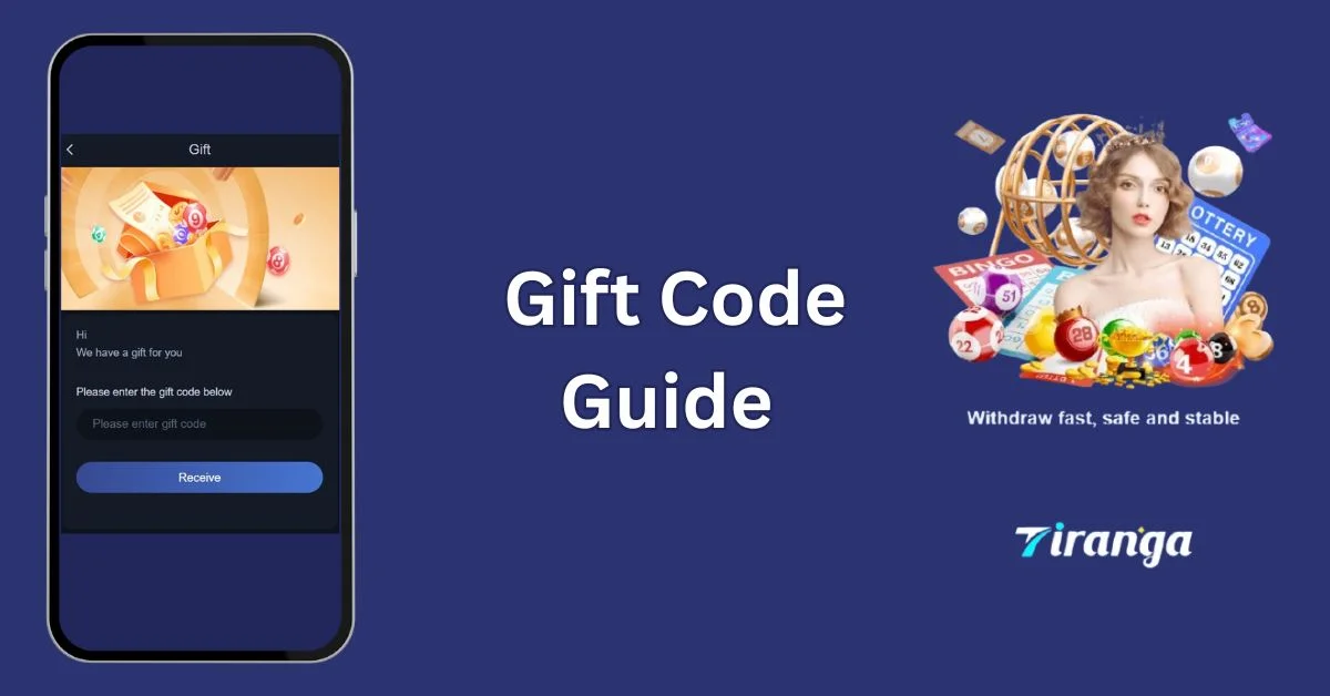 How to claim tiranga game gift code
