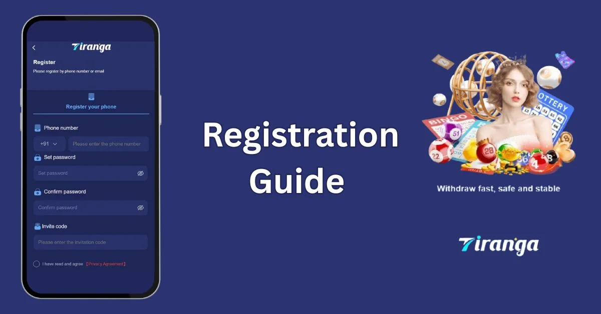 How to Register for the Tiranga Game